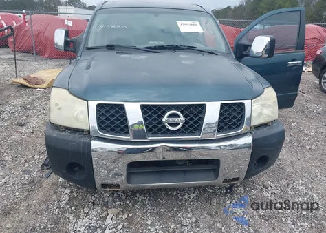 2005 Nissan Titan Le из США, поврежденный, VIN 1N6BA07A65N546233
